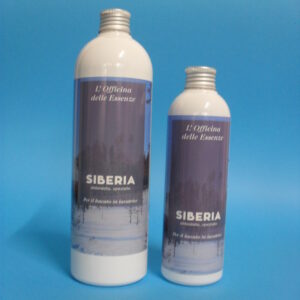 Profumo per bucato-essenza SIBERIA – flaconi da 250 ml e 500 ml – L’Officina delle Essenze – fragranza aldeidata e speziata