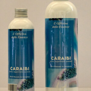 Essenza profumata CARAIBI DEG per bucato, flaconi da 250 ml e 500 ml con fragranza tropicale fresca e fruttata