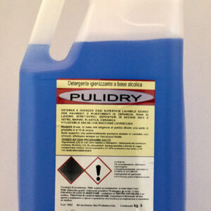 PULIDRY DEG Detergenti – Detergente igienizzante alcolico ad azione rapida per superfici professionali