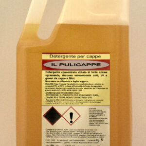 PULICAPPE DEG sgrassante professionale per cappe e superfici lavabili, flaconi da 1 a 10 kg con azione rapida